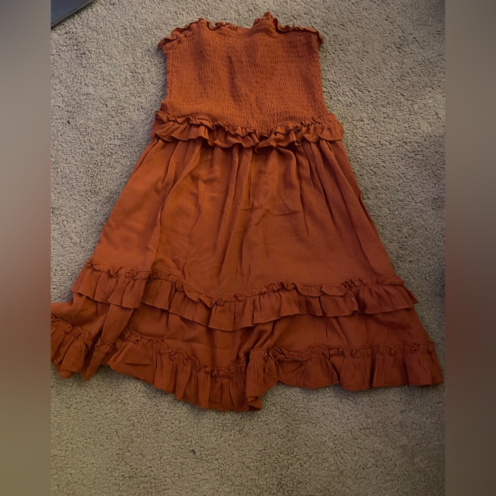 Mini flowy dress